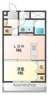 リブハイム土井【3階】の間取り