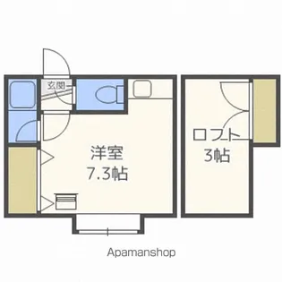 エクセレント Ⅱ【2階】の間取り