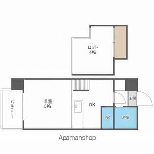 第7AMS円山【3階】の間取り