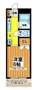 レジデンス初台【2階】の間取り