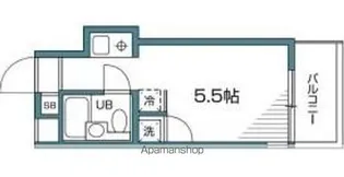 グランバリュー中野坂上【401号室】の間取り