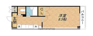 アートプラザ野路【2007号室】の間取り