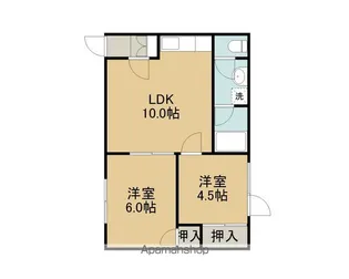 パナセアⅡ【202号室】の間取り