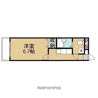 エムズシャルマン【101号室】の間取り