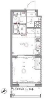ユリカロゼAZ墨田イースト【4階】の間取り
