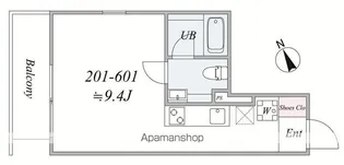 THE TRIAS KASHIWA【2階】の間取り