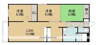 Jステージ高丘【505号室】の間取り