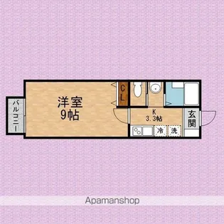 朋久レジデンス上福岡【1階】の間取り