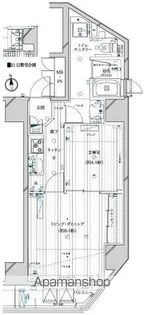 スプレスター上野根岸【12階】の間取り