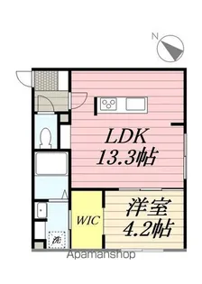 ネコフィーノ・モネ【2-C号室】の間取り
