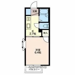ジュネス名東【2階】の間取り