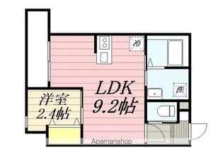 エスペリオ道場南【1階】の間取り