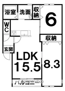 仮称)音更緑陽台AP【105号室】の間取り