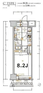 XEBECときわ台【4階】の間取り