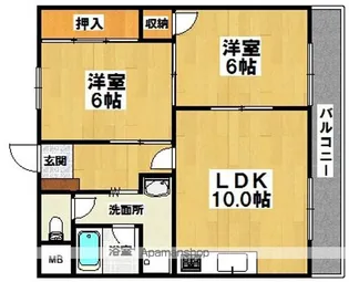 ロータスプラザ【3階】の間取り