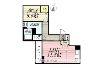 エトリヴィエール【3階】の間取り