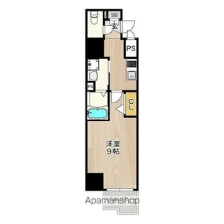 PHOENIX新大阪【1401号室】の間取り