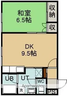 ドリームハイツ(的場町)【202号室】の間取り