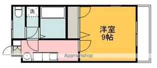 レインボーハウスⅡ【104号室】の間取り