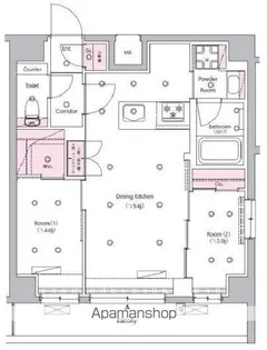 SYFORME NISHI−SUGAMO【501号室】の間取り