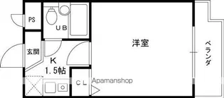 カサベルディ住道【3階】の間取り