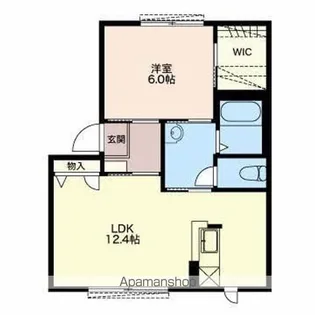 HOMELIKE野ばら【2階】の間取り