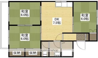 ハイランドA【2階】の間取り