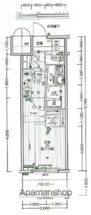エスリード ザ・レガリア新栄ALTAIER【15階】の間取り
