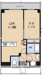 RIDGE王子神谷【10階】の間取り