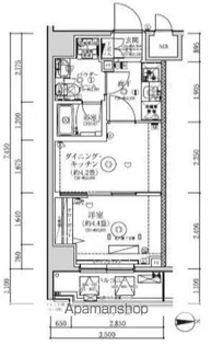 レアライズ赤羽イースト【4階】の間取り