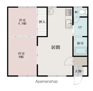 ニューライフ【202号室】の間取り
