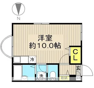 セレ・グランドール【102号室】の間取り