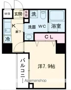レガリス大塚【8階】の間取り