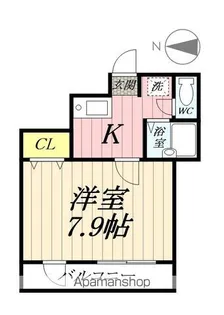 クレヴァービル北綾瀬【303号室】の間取り