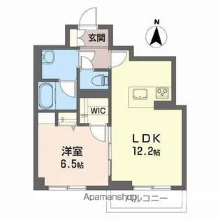シャーメゾン麓山【2階】の間取り