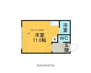 コーポイーストK【3階】の間取り