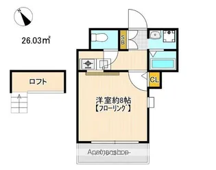 トータルサンシャインNAJIMA【2階】の間取り
