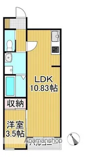 BRAVE BASE REAⅡ【1階】の間取り