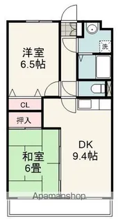 アネックスN【202号室】の間取り