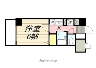 芝コーポ三号館【7階】の間取り