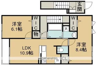 ラフォンテ【2階】の間取り