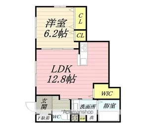 AVENIR M【101号室】の間取り