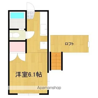 ボイスU【2階】の間取り