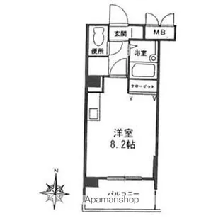 クリオ行啓通参番館【3階】の間取り