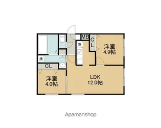 仮)住吉3丁目9−10MS【302号室】の間取り