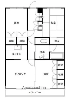 KTD松原町【3階】の間取り