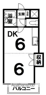 ノースコート宝橋通【307号室】の間取り