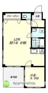 フローレンス新松戸【1階】の間取り