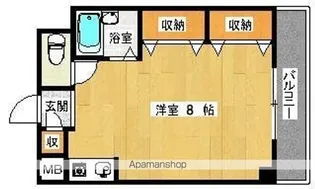 エクセシオール【2階】の間取り