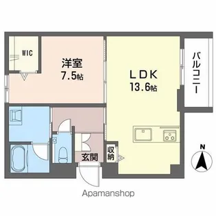 SOIRE 白壁【2階】の間取り